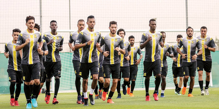  جانب من تدريبات الاتحاد