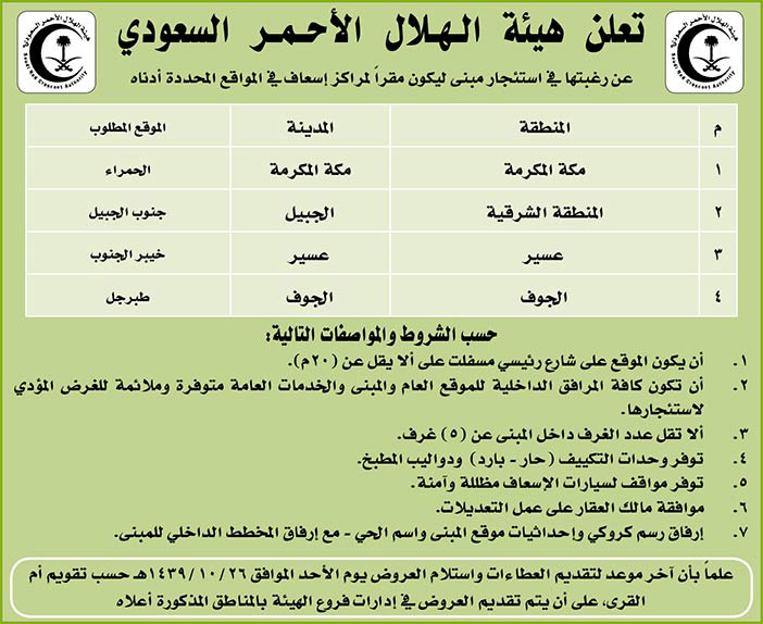 مناقصات حكومية (بناء - استئجار - هدم - نقل - صيانة - تشغيل - شراء – بيع) 