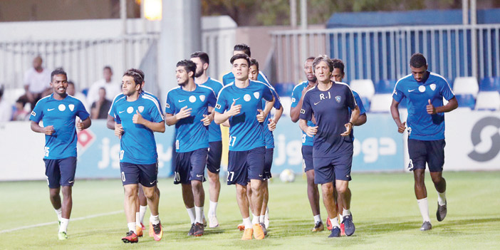  من تدريب الهلال أمس