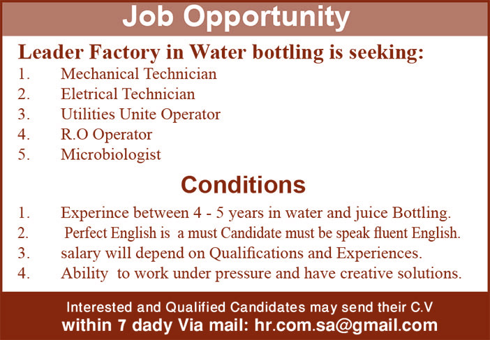 job Opportuity 