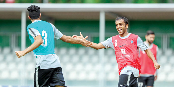  من مران الهلال أمس