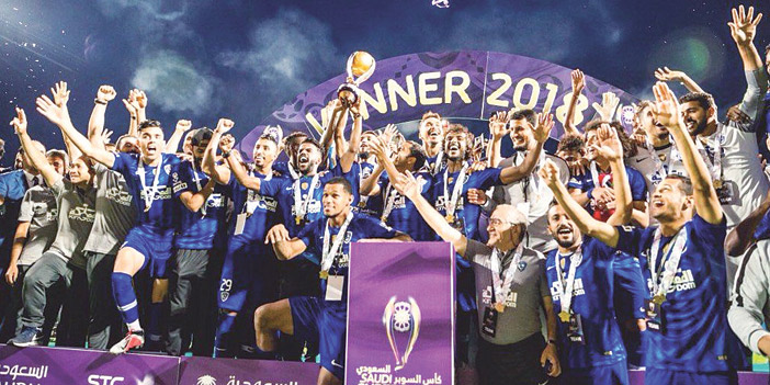   من تتويج الهلال بالسوبر