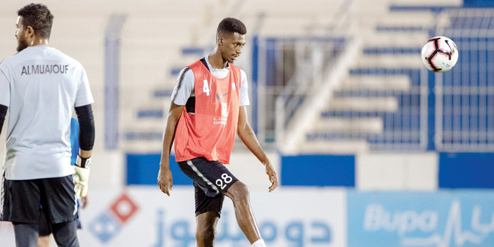  من تدريب الهلال أمس