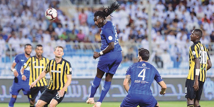  من لقاء الهلال والاتحاد السابق