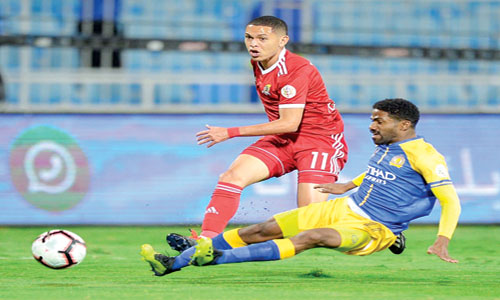  الوحدة حقق أمام النصر الفوز السادس في الدوري