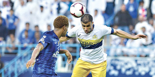  النصر تعادل مع الهلال