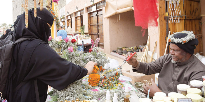   الفل والكادي في «الجنادرية»