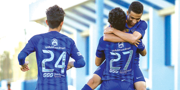  الهلال كسب الخليج برباعية