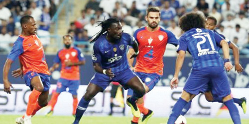  الهلال في محطة الفيحاء الصعبة