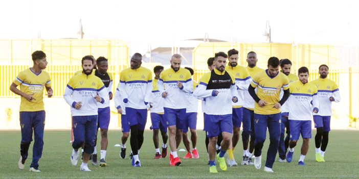  من تدريب النصر