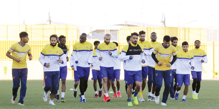  من تدريب النصر