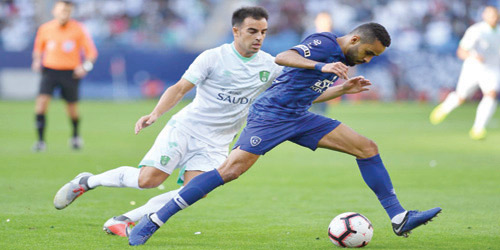  من مباراة بين الهلال والأهلي