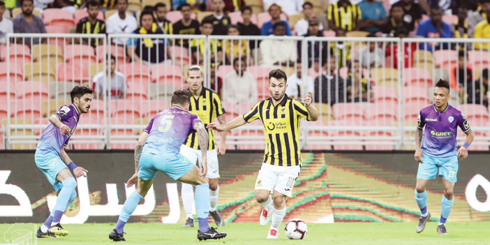  من لقاء الاتحاد والباطن في كأس الملك