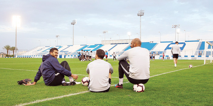  من مران الهلال أمس