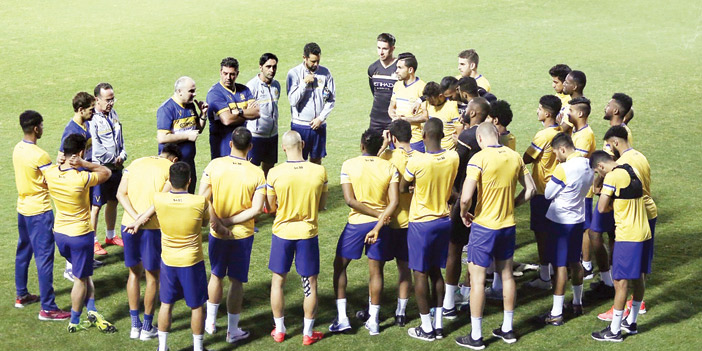  من تدريب النصر