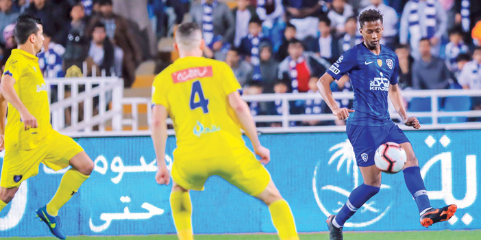  الهلال والتعاون في لقاء تحديد الطرف الأول في نهائي كأس الملك