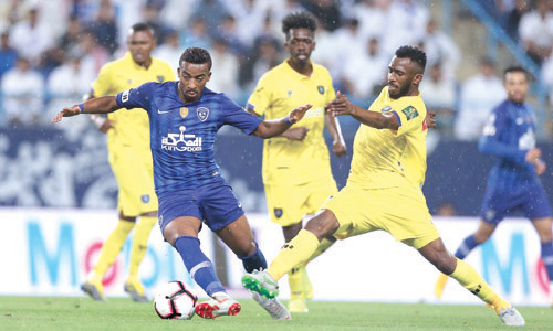  من مباراة الهلال والتعاون