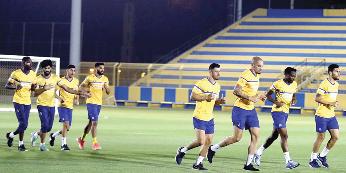  من تدريب النصر