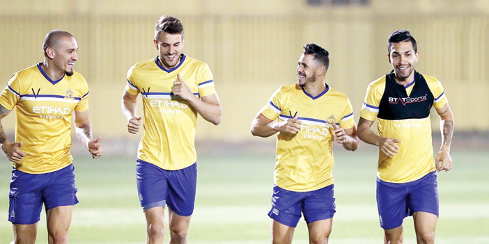  من تدريب النصر