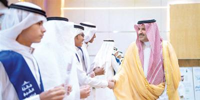 الأمير فيصل بن سلمان يرعى حفل اليتيم السادس 