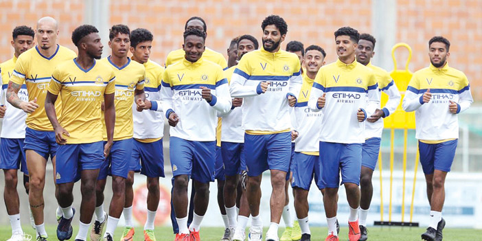  من تدريب النصر