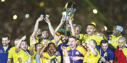  النصر حامل اللقب أمام ضمك