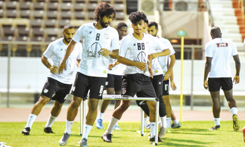  جانب من المران الشبابي