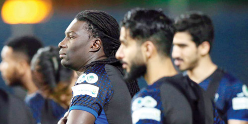  من مران الهلال أمس