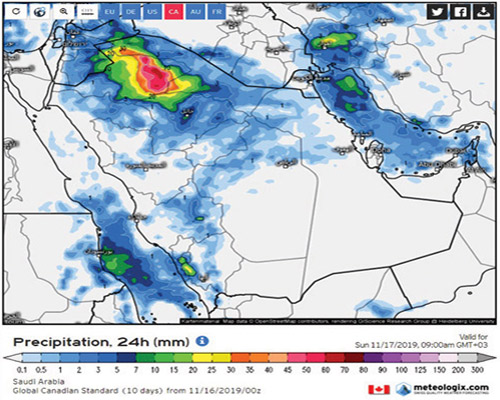 أجواء شتوية وكتلة باردة تسيطر على الأجواء 