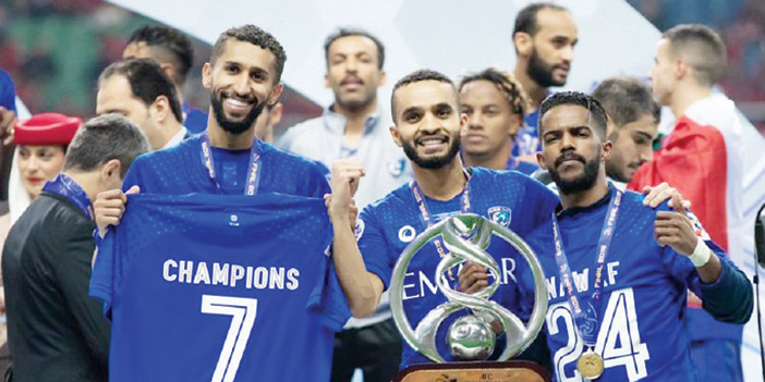  سلمان الفرج يحمل القميص 7 champions