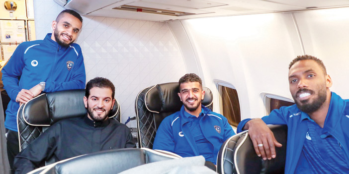  رئيس الهلال رافق اللاعبين