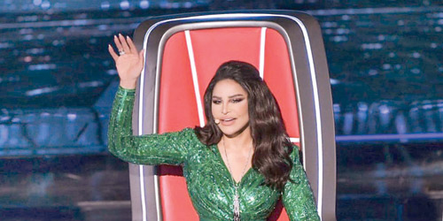 الفنانة أحلام تشارك بـ«حكم» في الحلقة ما قبل الأخيرة ببرنامج «The Voice» 