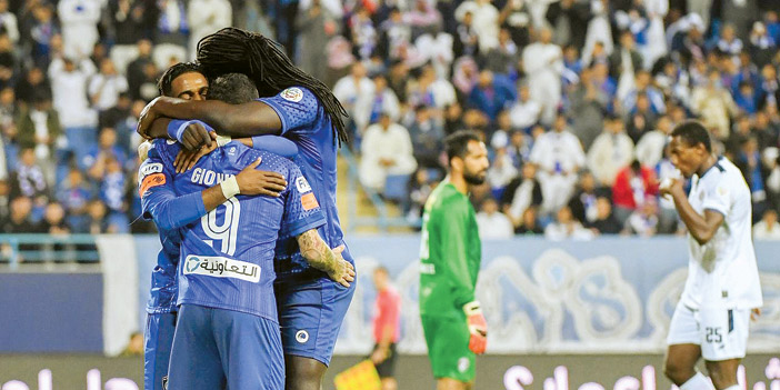  جانب من لقاء الهلال والعدالة