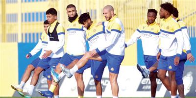 النصر ينتعش بعودة حمدالله للتدريبات 