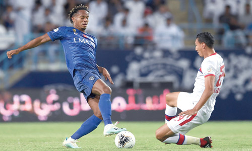  أبها والهلال بشعار لا للتفريط