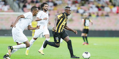  من مباراة الاتحاد والشباب