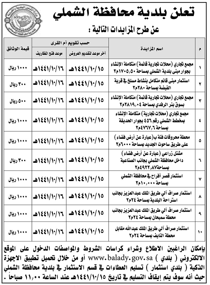 بلدية محافظة الشملي 