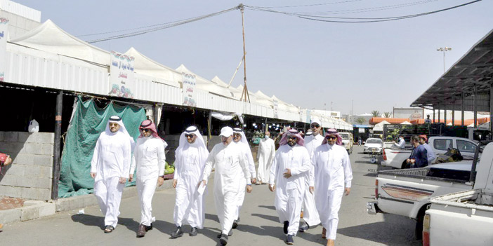 أمين عسير يزور بلدية خميس مشيط 