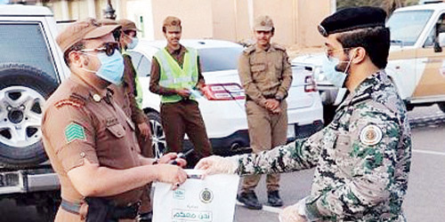 سجون نجران تشارك في مبادرة «نحن معكم» 