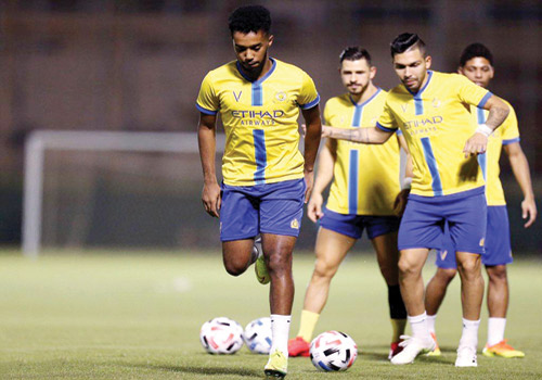  من تدريب النصر