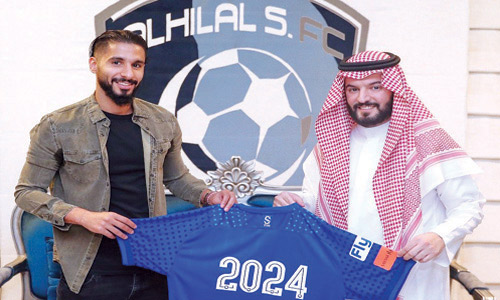  رئيس الهلال وصالح الشهري