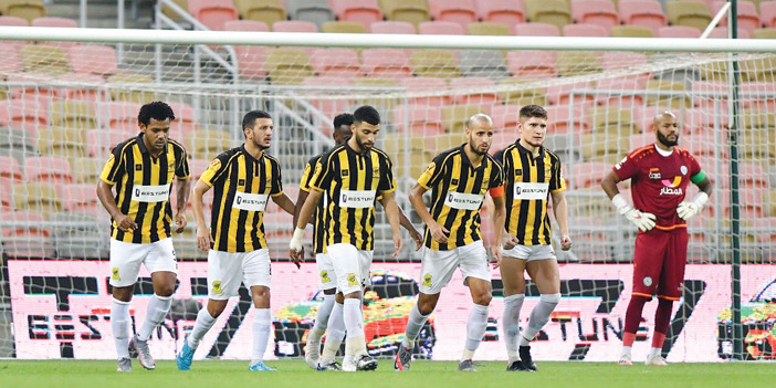  لاعبو الاتحاد حققوا الفوز على الاتفاق