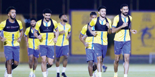   من تدريب النصر