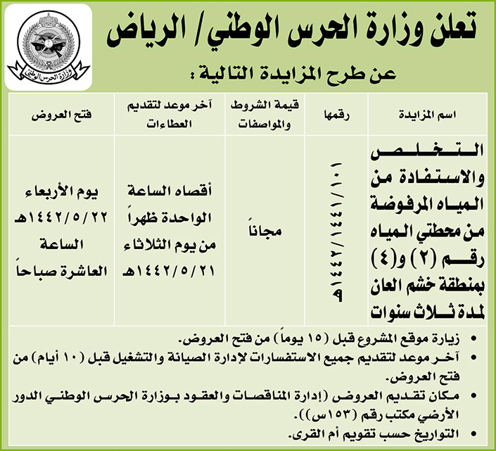 مناقصات حكومية ( بناء - استئجار - هدم - نقل - صيانة - تشغيل- شراء – بيع 