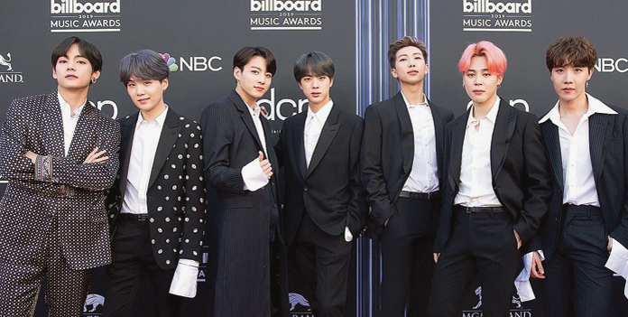 إنجازات متتالية لفرقة BTS في تصنيف «بيلبورد» الأمريكي 