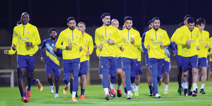  من تدريب النصر