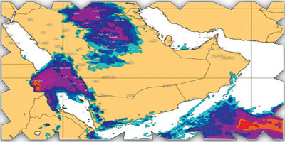 الإجازة.. أمطار وأجواء غائمة 