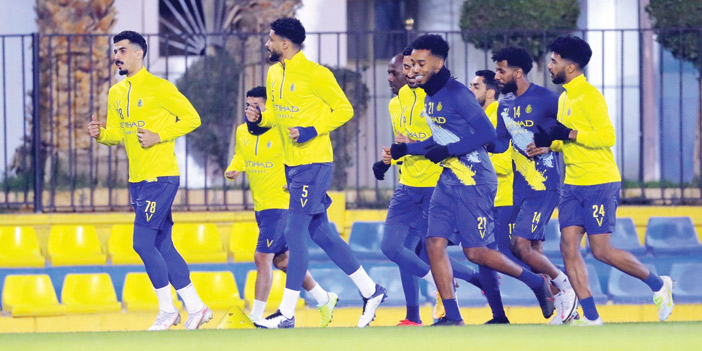  من تدريب النصر