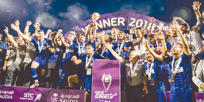  لقطة من تتويج الهلال في 2018