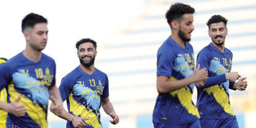  من تدريب النصر ويظهر عبدالرحمن العبيد